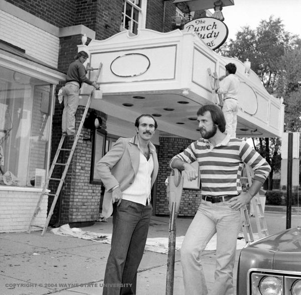 Punch and Judy Theatre - Owners Lou Bitonti And Larry Lyman From Wayne State Library